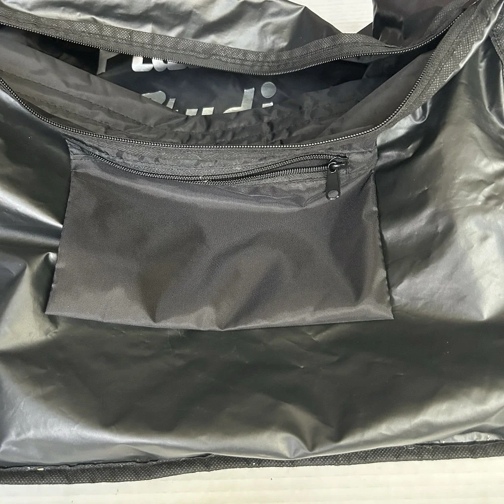 Black Volleyball Equipment Carry Duffel Bag‎ Augusta Sportswear L=22 H=9 W=9